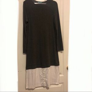 SWEATER Shirt Dress Size S